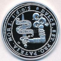 DN "Magyar tallérok utánveretben - Bocskai István tallérja 1605" Ag emlékérem tanúsítvánny...