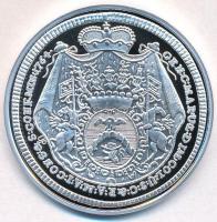 DN "Magyar tallérok utánveretben - Battyhány Károly herceg tallérja 1764" Ag emlékérem tan...