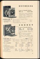 1929 Zeiss Ikon katalógus fényképezőkészülékekről és azok tartozékairól, képekkel illusztrált, 80p