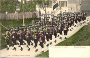 Tiroler Trachten, Schützen-Kompagnie / Tyrolean folklore, guard music band