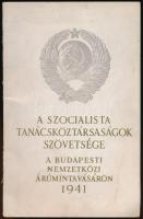 1941 A Szocialista Tanácsköztársaságok Szövetsége a Budapesti nemzetközi Árumintavásáron, 42p