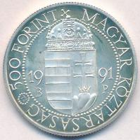 1991. 500Ft Ag "II. János Pál pápa látogatása" tokban T:1(PP)
Adamo EM120