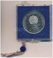 1980. 100Ft "Szovjet-magyar közös űrrepülés" eredeti, sérült plombált MNB plasztiktokban T...