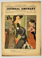 1901 Journal Amusant No. 104, journal humoristique - francia nyelvű vicclap, illusztrációkkal, 16p / French humor magazine