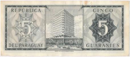Paraguay 1952. 5G T:II- kis fo.
Paraguay 1952. 5 Guaranies C:VF small spots