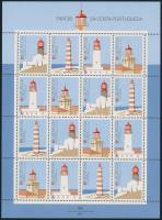 CAPEX bélyegkiállítás, világítótornyok kisív, CAPEX stamp exhibition, lighthouses minisheet