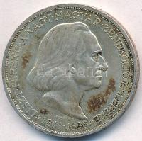 1936. 2P Ag Liszt Ferenc T:2 patina, kis ph.  Adamo P7.3