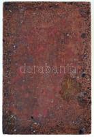 DN Vívó utánöntött Br sportplakett (29,5x44mm) T:3