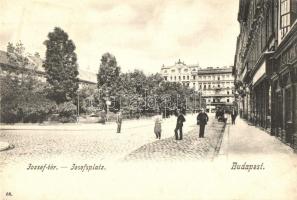 Budapest V. József tér (ma József Nádor tér)