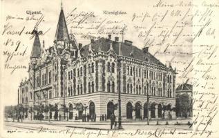 Budapest IV. Újpest, községháza, Weisz Berthold kiadása (EK)