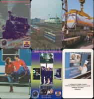 1973-2001 15 db MÁV-reklámos kártyanaptár