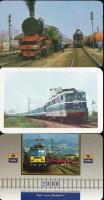 1973-2001 15 db MÁV-reklámos kártyanaptár
