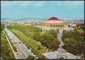 cca 1976 A vízilabda válogatott tagjainak aláírása a Tbilisziből hazaküldött képeslapon (Csapó, Fara...