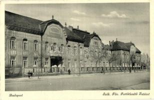 Budapest IV. Fővárosi fertőtlenítő intézet (EK)