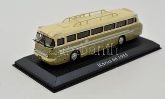 MÁVAUT Ikarusz 66 1955 autóbusz modellje, 17x7,5x7 cm