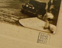 cca 1920-1930 Budapest XIII., Katona József utca és Pannónia utca sarka, Phőnix bérházcsoport, Bánó ...