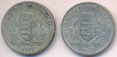 1927. 1P Ag (2x) T:2-
Adamo P6