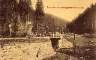 Tiszolcz Zahnradbahn Foto AK (EB)