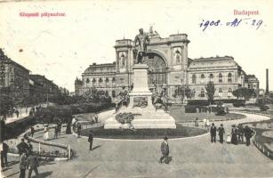 Budapest VII. Központi (Keleti) pályaudvar, Baross szobor (EK)