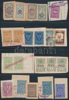 Szerbia 38 db bélyeg, közte helyi kiadások is, sok kivágás