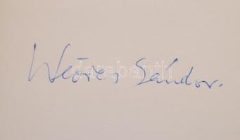 Weöres Sándor: Tizenegy szimfónia. Bp., 1973, Szépirodalmi Könyvkiadó. Első kiadás.ALÁÍRT! Kiadói ka...