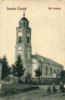 Élesd, Alesd; Református templom, W. L. 291. Sándor Mór kiadása / church (b)