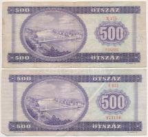 1969-1975. 500Ft (2x) T:III