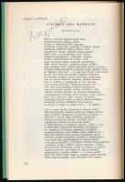 1962 Az Új Írás c. irodalmi lap, benne Nagy László és Keresztúry Dezső aláírásaival saját műveiknél