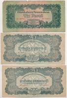 1944. 1P-100P "A Vöröshadsereg Parancsnoksága" (10x) T:III,III-