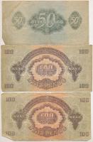 1944. 1P-100P "A Vöröshadsereg Parancsnoksága" (10x) T:III,III-