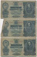 1930. 20P (3x) T:III-