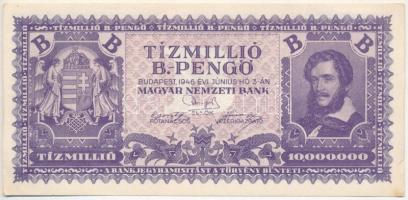 1946. 10.000.000BP T:I-,II Adamo P38