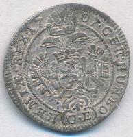 Csehország / történelmi tartomány 1707GE 3kr Ag "I. Lipót" Prága T:2,2- karc
Bohemia 1707...