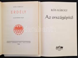 Vegyes könyvtétel, Kós Károly könyvei, 2 db:
Erdély. Bp., 1988, Szépirodalmi könyvkiadó. Kiadói egé...