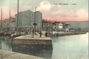 Izola, Isola; Molo della Sanita / sanitary pier, port, Vittorio Stein (fa)