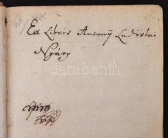 Roys, Franz Xaver: Ethica et jus naturae in usum auditorum philosophorum. Bécs, 1760, Trattner. Nyár...