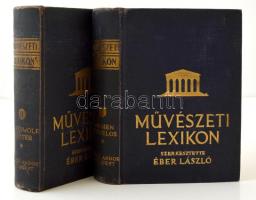 Művészeti lexikon. Szerk.: Éber László. 1-2. köt. Bp., 1935, Győző Andor. Vászonkötésben, jó állapotban.