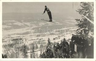 1936 Lillehammer, síugró bajnokság / ski jumping championship, photo
