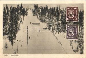 Lahti, Suksimaki / ski hill, TCV card (EB)