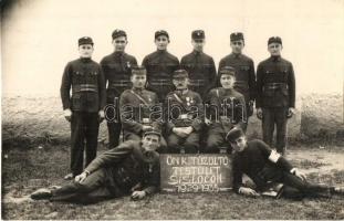 1935 Sislóc, Sislivci, Shyshlivtsi; Önkéntes tűzoltó testület csoportképe / Voluntary fire department group photo