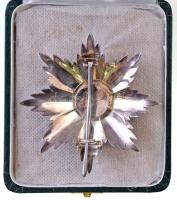 1939. "Magyar Érdemrend Nagykeresztjének csillaga" zománcozott Ag kitüntetés nem saját tok...