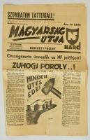 1939 A Magyarság útja c. nyilas újság egy száma