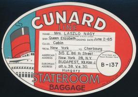 cca 1920-1940 5 db hajózással kapcsolatos nyomtatvány. reklám