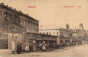 Debrecen, Degenfeld tér, piac, árusok (EK)