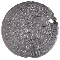 Német Államok / Szilézia 1707FN 3kr Ag "I. József" (1,28g) T:2-,3 ly.
German States / Sil...