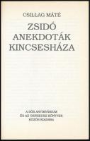 Csillag Máté: Zsidó anekdoták kincsesháza. Bp.,1991, Sós Antikvárium-Orpheusz Könyvek. Kiadói papírk...