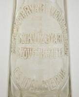 Régi szódás üveg, "Székesfehérvári Vendéglátósok és Italmérők Szikvizgyári Szövetkezete" f...