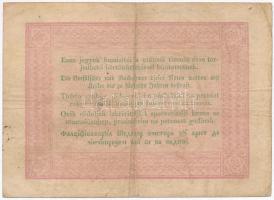 1848. 5Ft "Kossuth bankó" vörösesbarna nyomat T:III,III-
Adamo G109