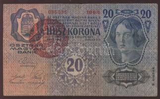 1913. 20K piros "Magyarország" körbélyegzővel T:II-