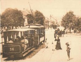 16 db MODERN képeslap; porcelánok és jugoszláv villamosok / 16 modern postcards; porcelains and Yugo...